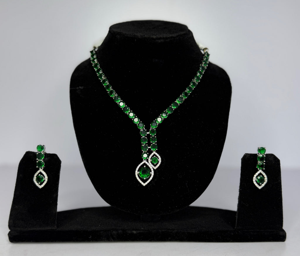 Premium AD Necklace Set