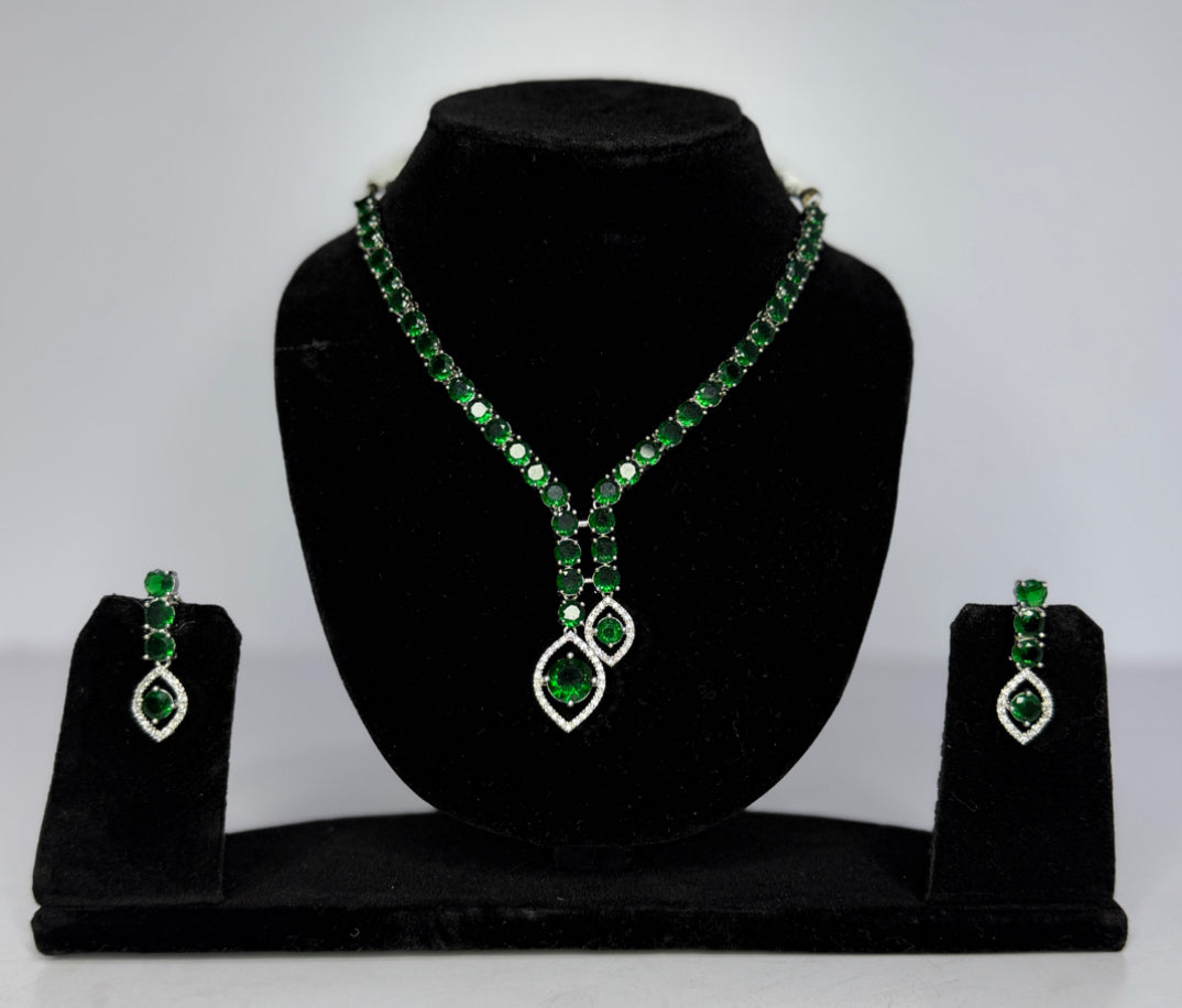 Premium AD Necklace Set