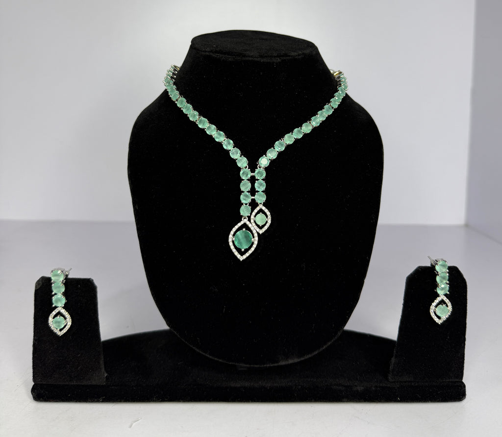 Premium AD Necklace Set