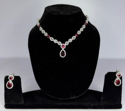 Premium AD Necklace Set