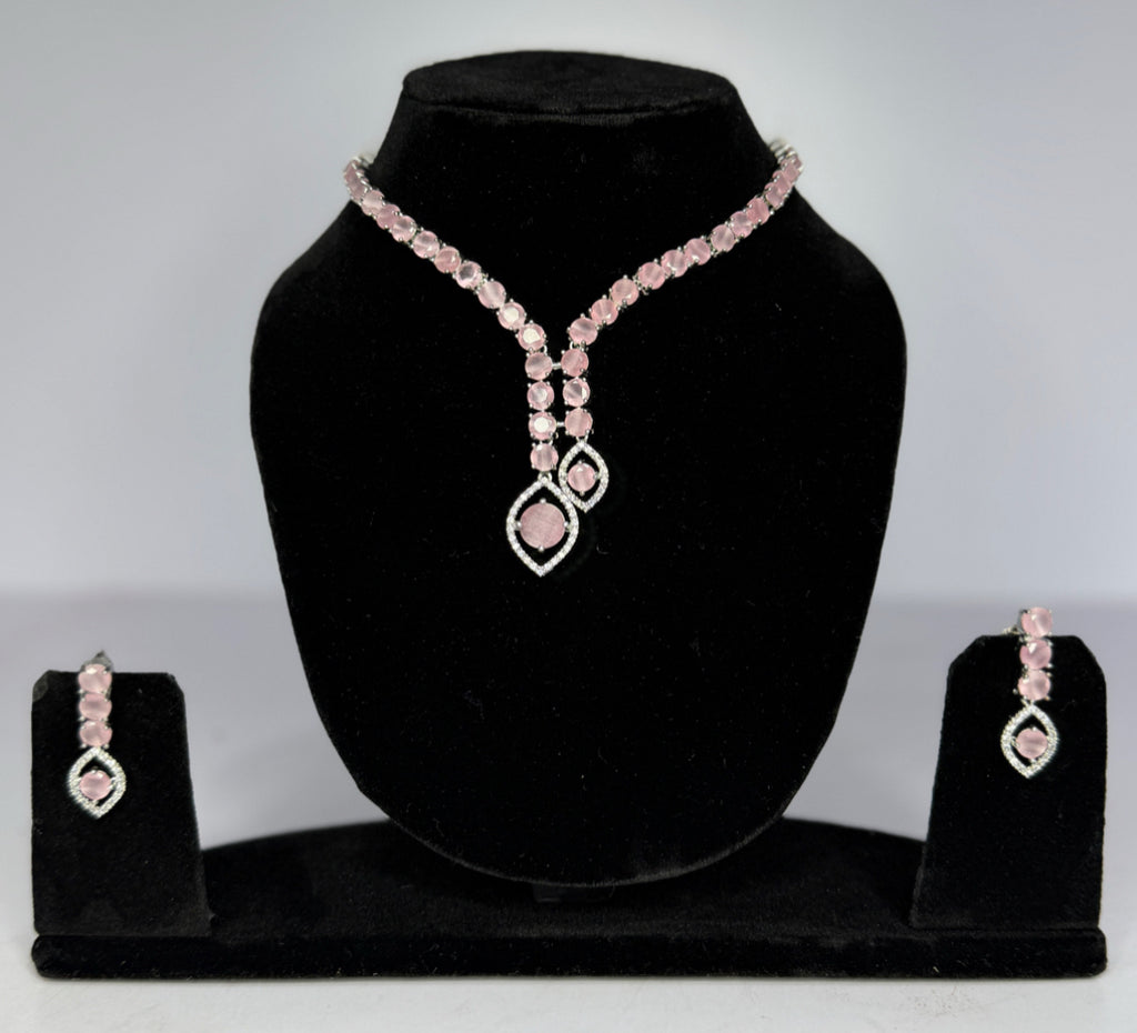 Premium AD Necklace Set