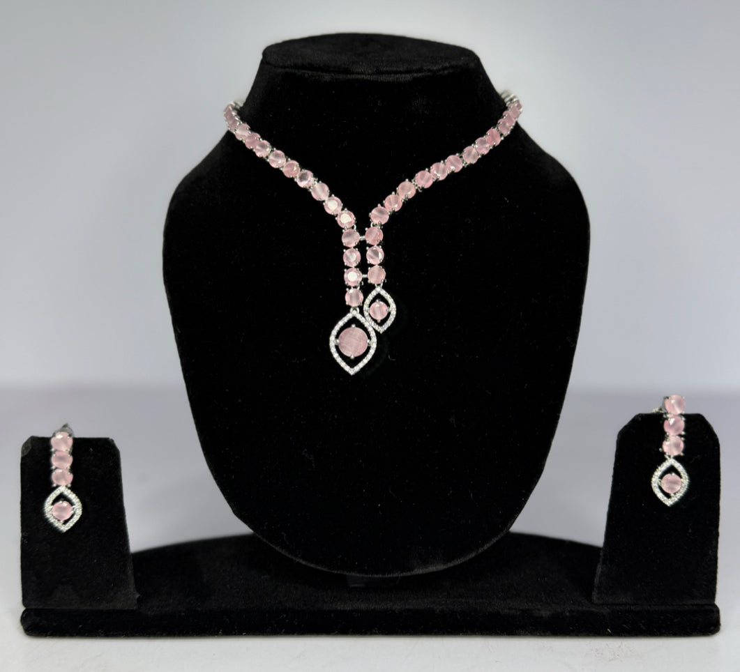 Premium AD Necklace Set